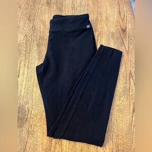 Eddie Bauer size small black outdoor leggings full length ankle